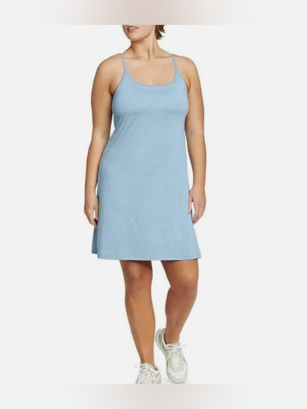 Eddie Bauer Resolution Women’s Medium Coast Blue Sleeveless Athletic Sport Dress